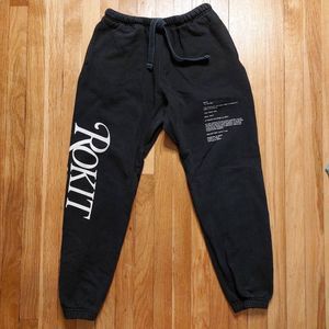 ROKIT International Into The Wild Sweatpants Size Small EUC